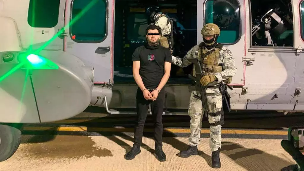Foto: Detienen a 'El Nini', Jefe de Seguridad de los Chapitos