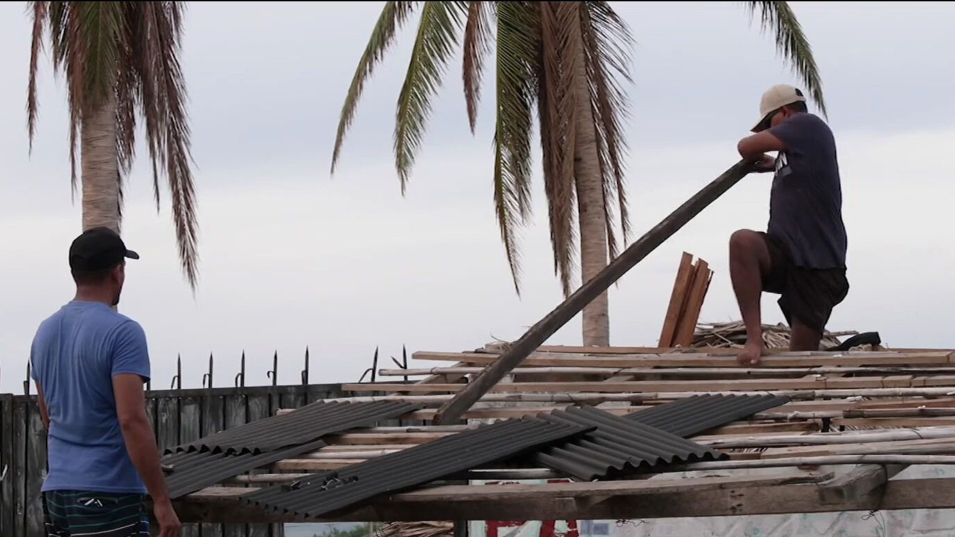 Foto: Reconstrucción  en Acapulco