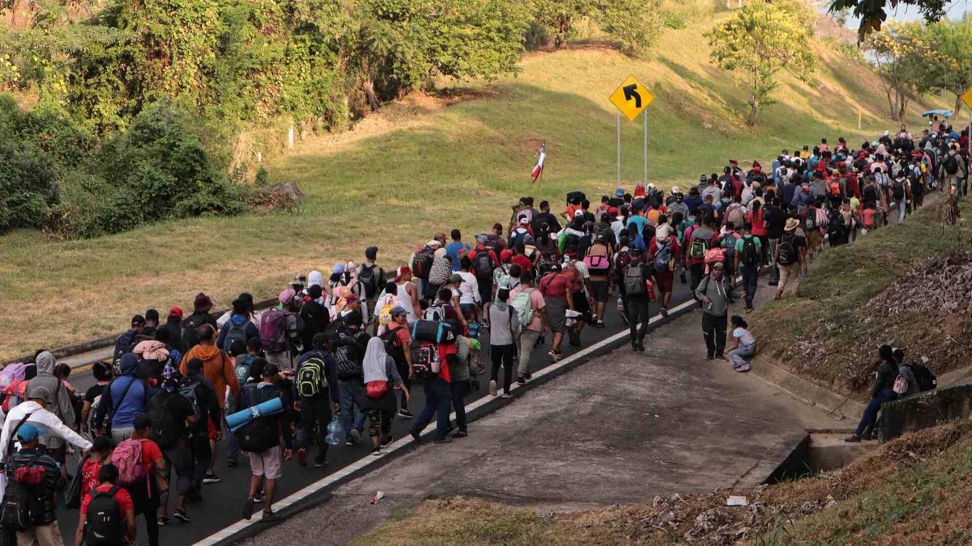 FOTO: Caravana Migrante en Chiapas, Diciembre 2023