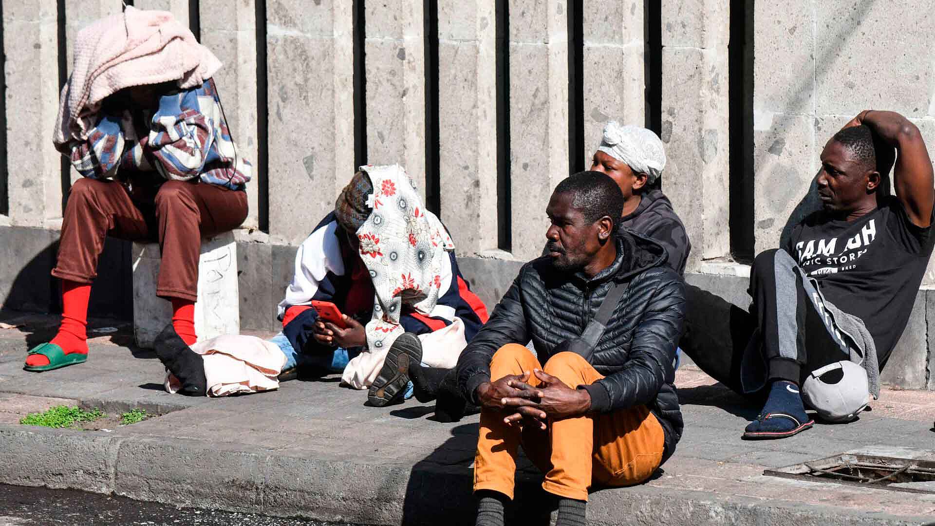 Foto: Riña Migrante Colonia Juárez