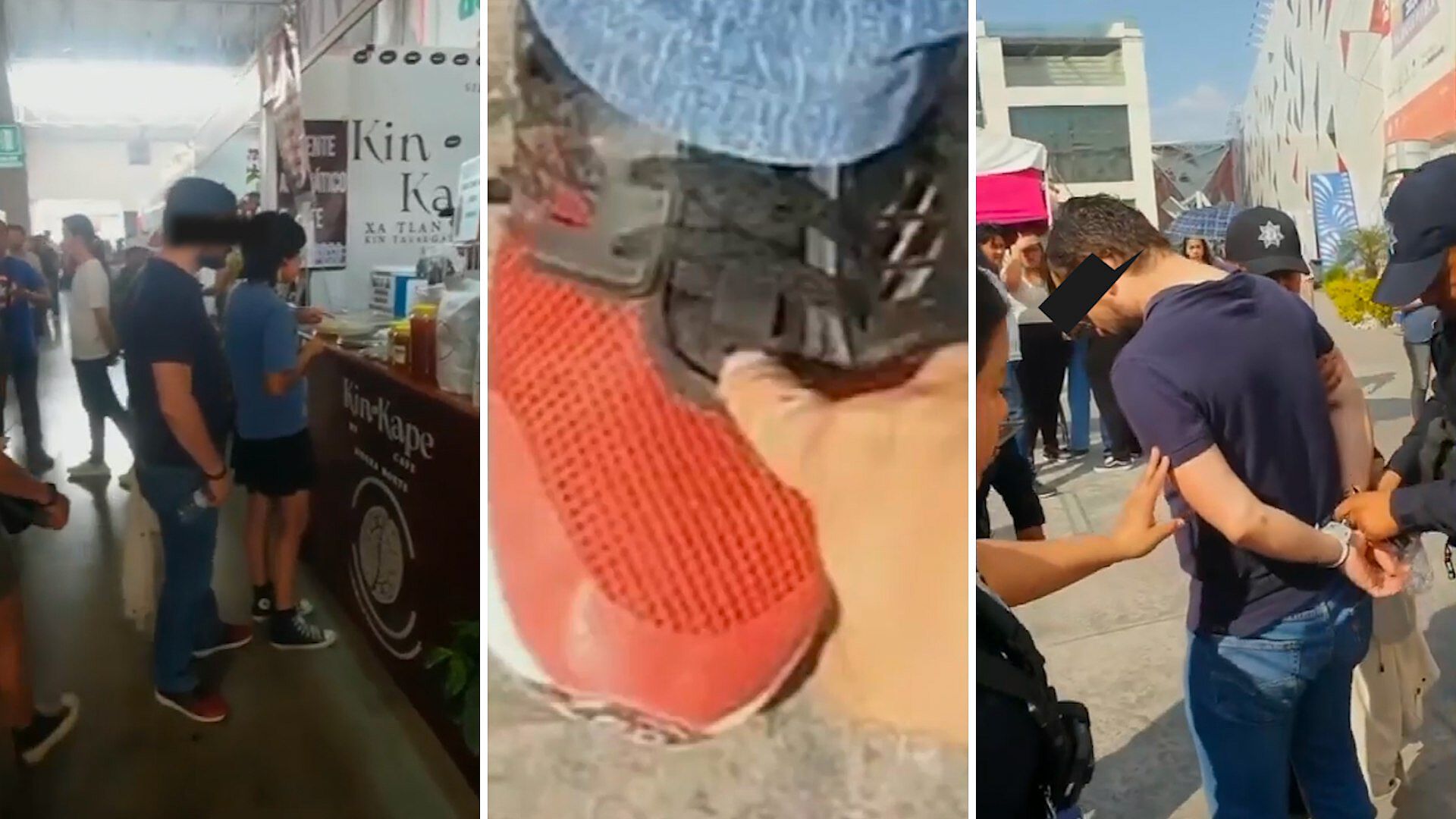 Hombre Grabó Bajo la Falda de una Mujer en la Feria de Puebla