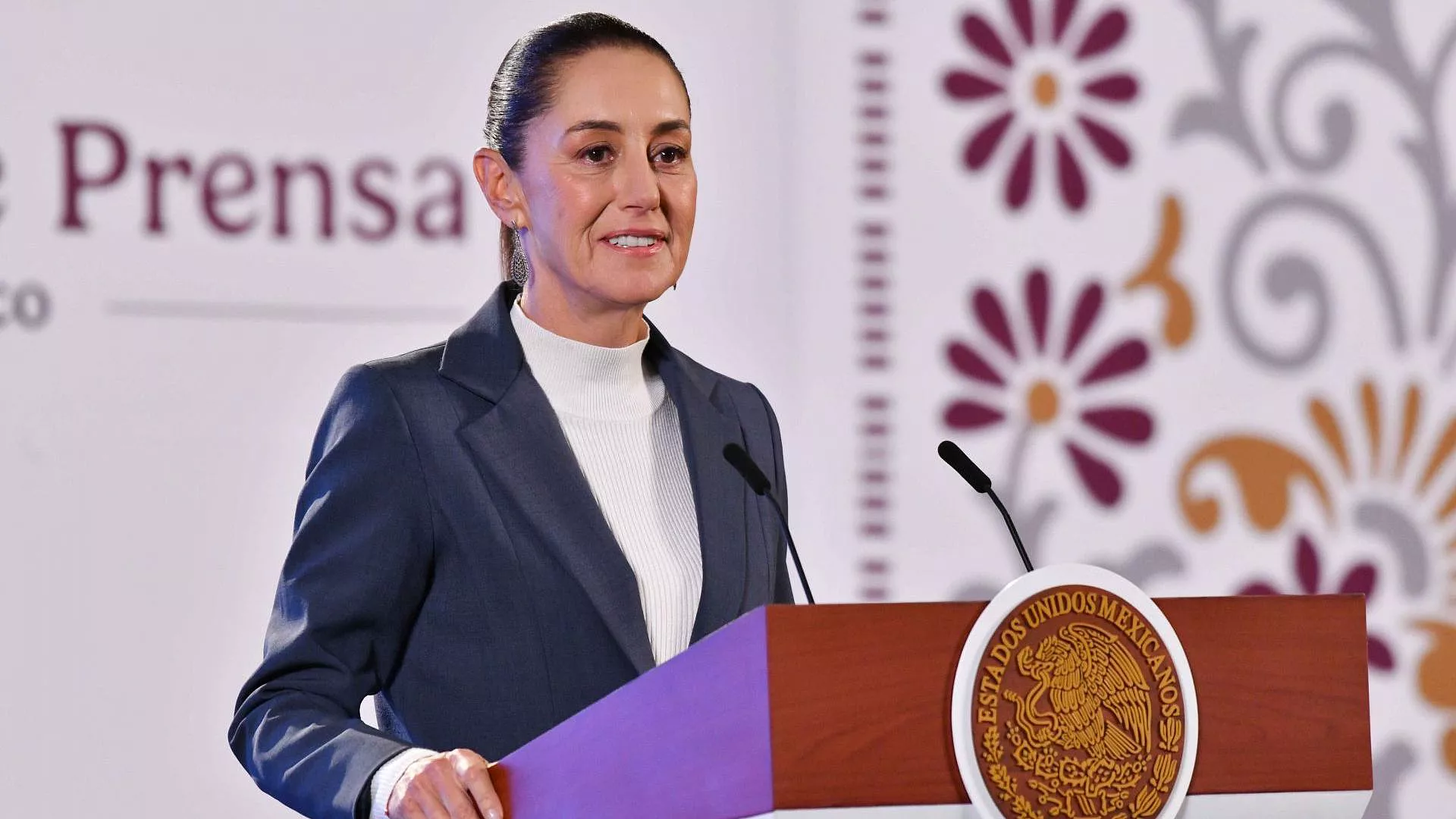 Inicia Primera Conferencia Mañanera de la Presidenta Claudia Sheinbaum