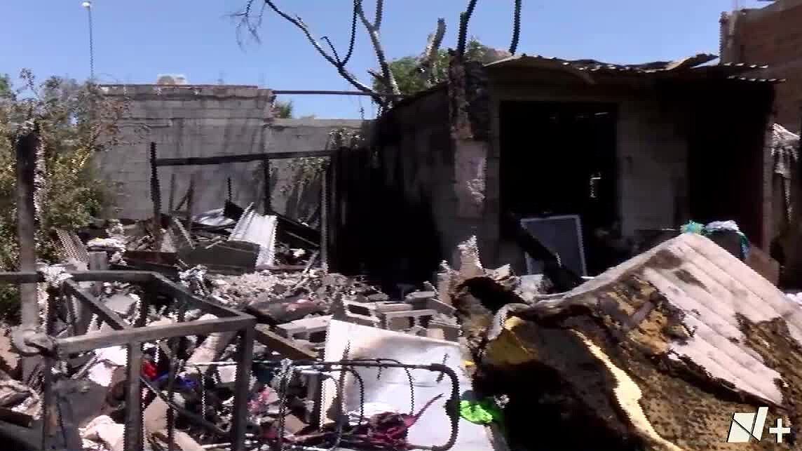70% de Quemaduras en el Cuerpo Presenta Menor Tras Incendio | N+